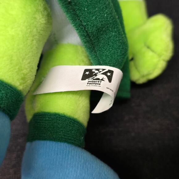 Mascot Factory Tortugas Turtle Plush Daytona Baseball Souvenir - Picture 7 of 9